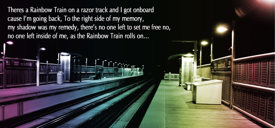 The Rainbow Train by Johnny and The Muse